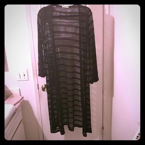 Long lightweight sweater.